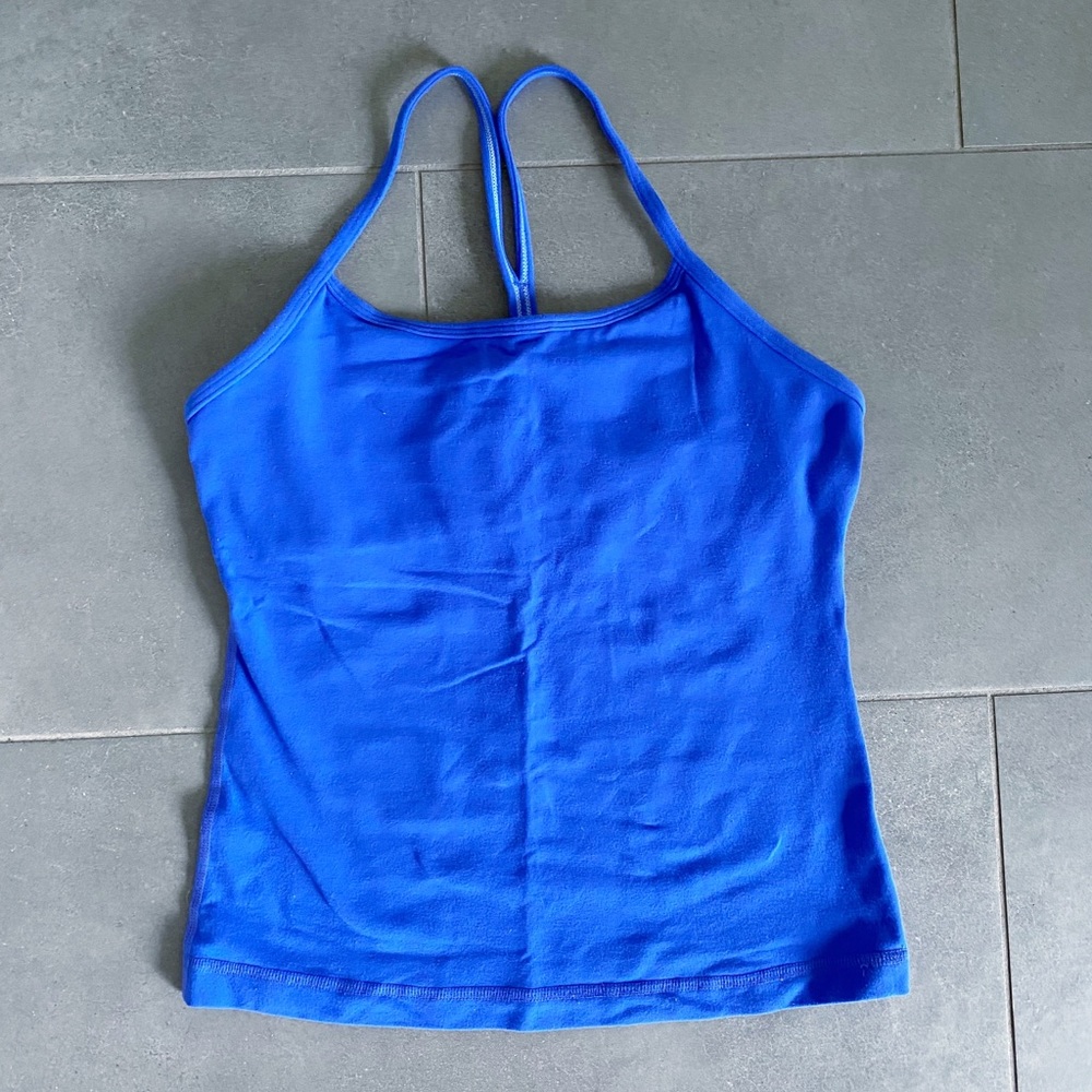 Lululemon Blue Tank 4